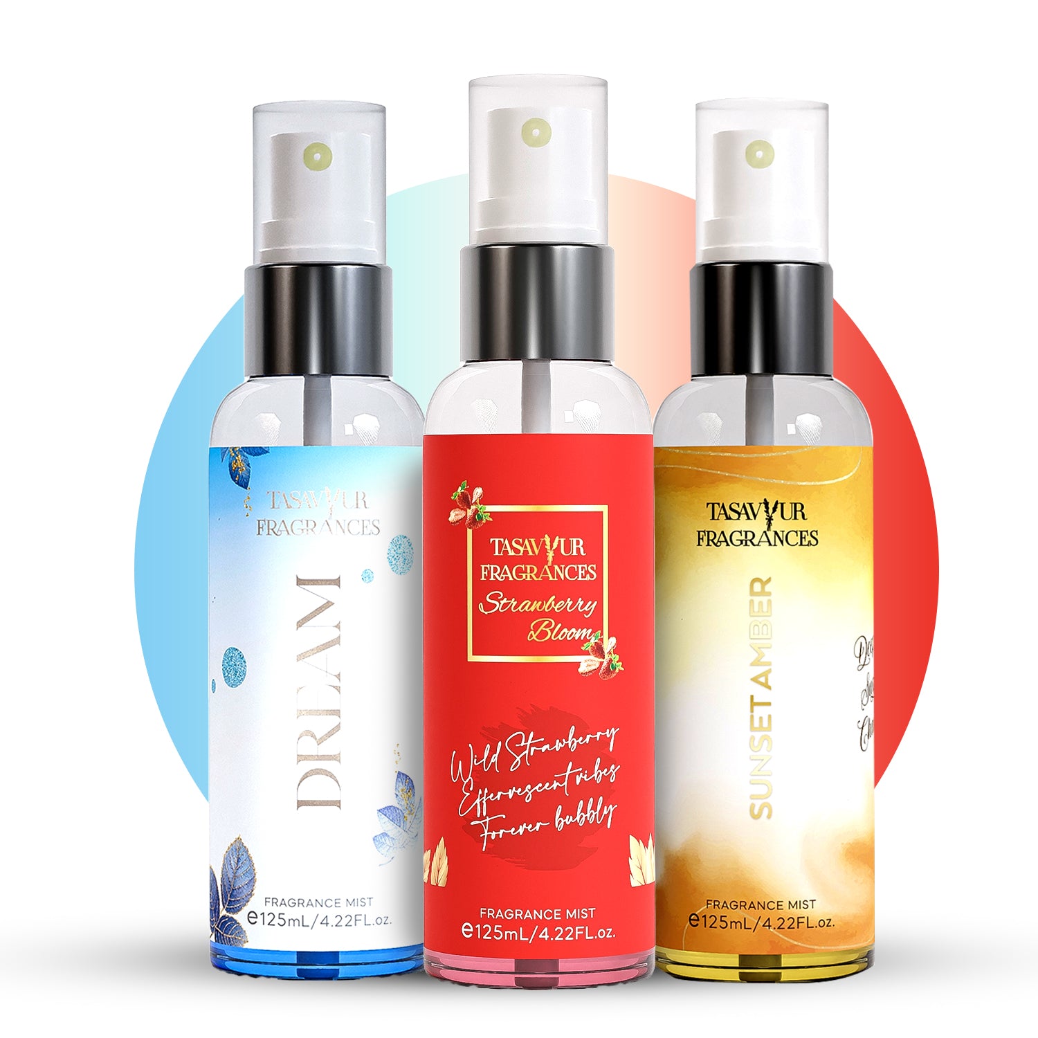 Body Mist Pack of 3