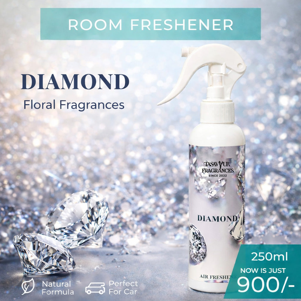 Diamond Room Freshener – Floral Fragrance (250ml)