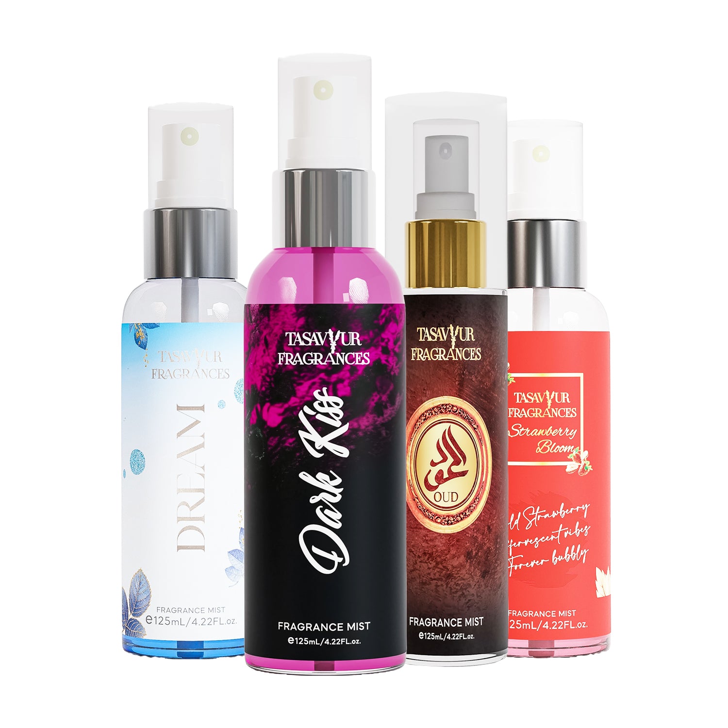 Body Mist Pack of 4