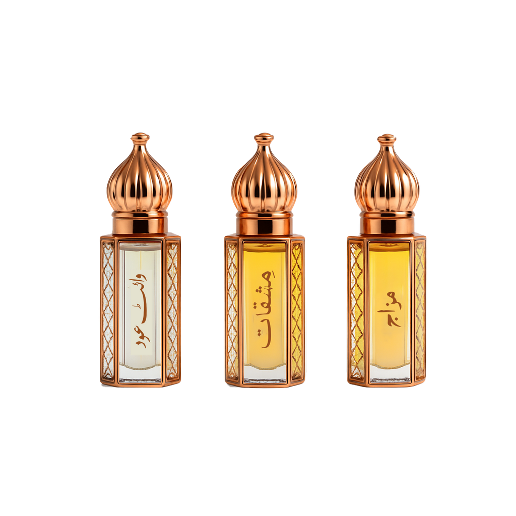 Attar Combo White Oud, Mizaj & Mishkat
